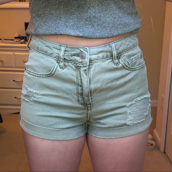 PacSun Pants - Olive Jean Shorts